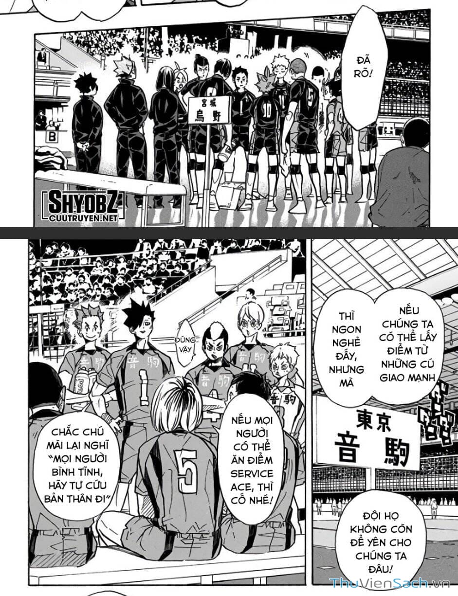 Truyện Tranh Vua Bóng Chuyền Haikyuu trang 6