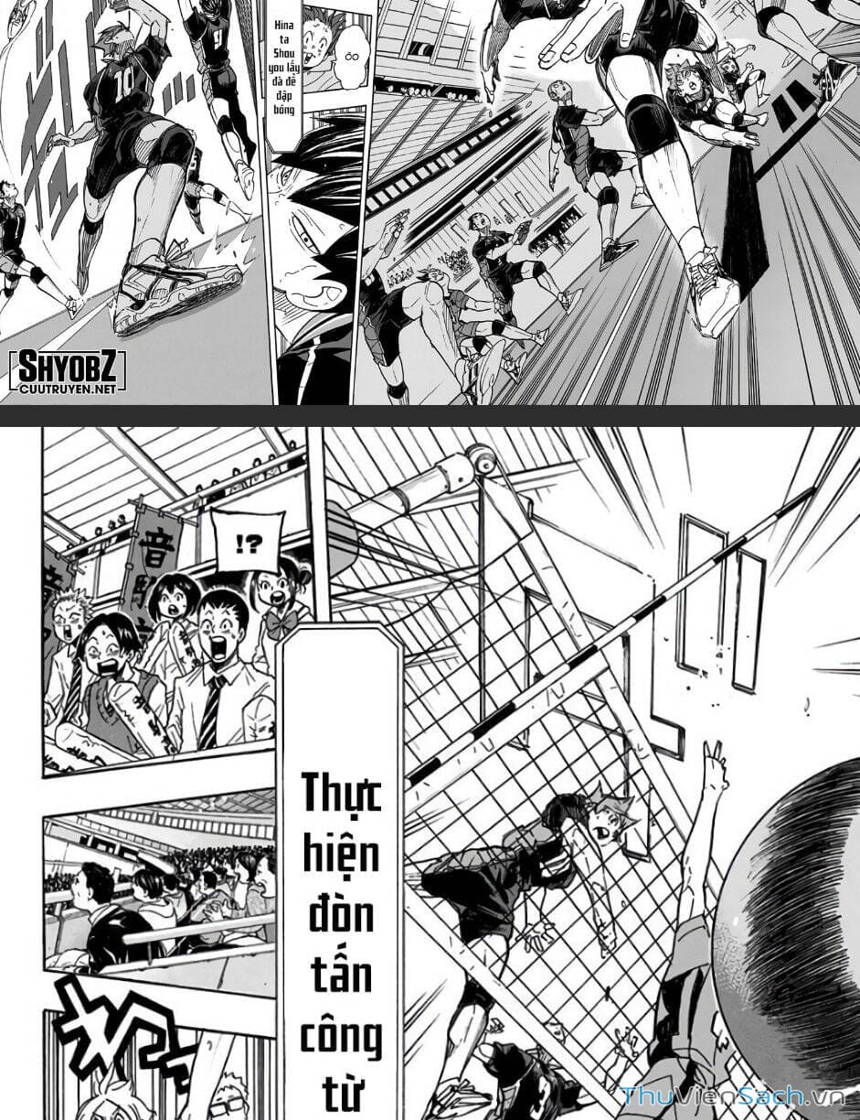 Truyện Tranh Vua Bóng Chuyền Haikyuu trang 6