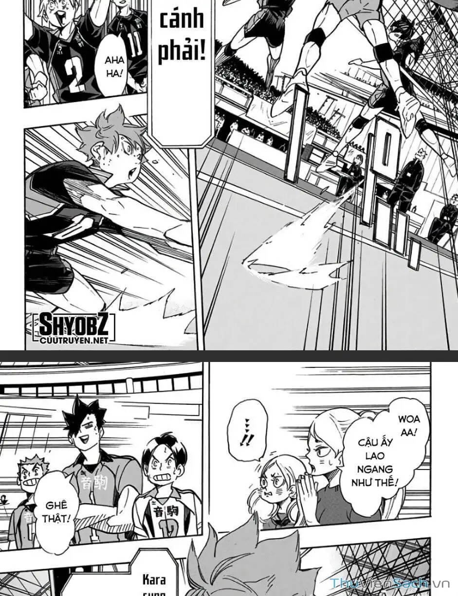 Truyện Tranh Vua Bóng Chuyền Haikyuu trang 6