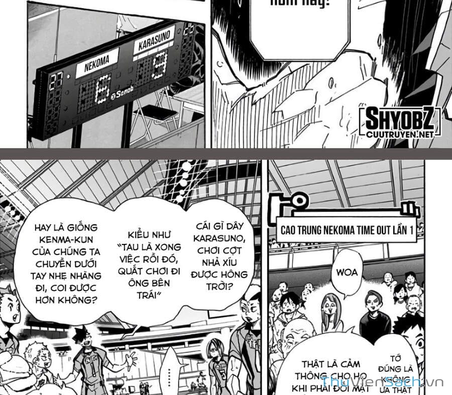 Truyện Tranh Vua Bóng Chuyền Haikyuu trang 6