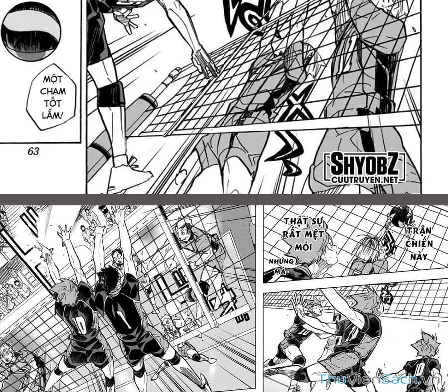 Truyện Tranh Vua Bóng Chuyền Haikyuu trang 6