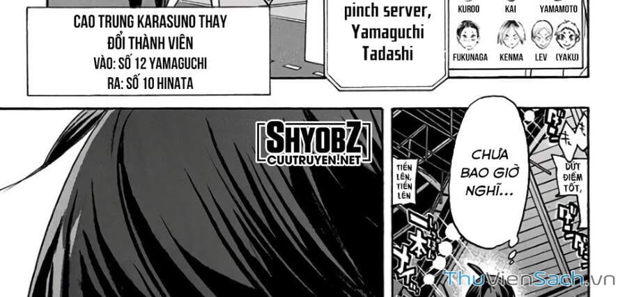 Truyện Tranh Vua Bóng Chuyền Haikyuu trang 6