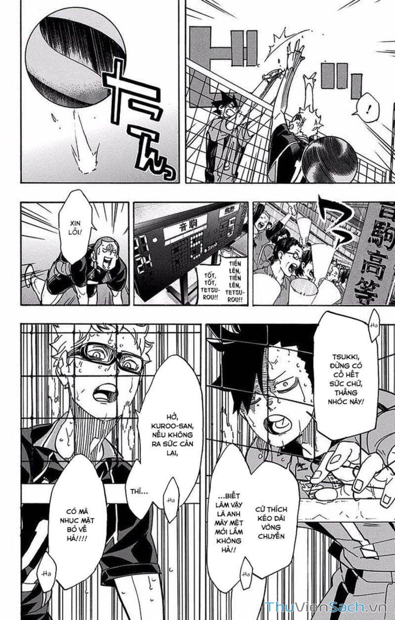 Truyện Tranh Vua Bóng Chuyền Haikyuu trang 6