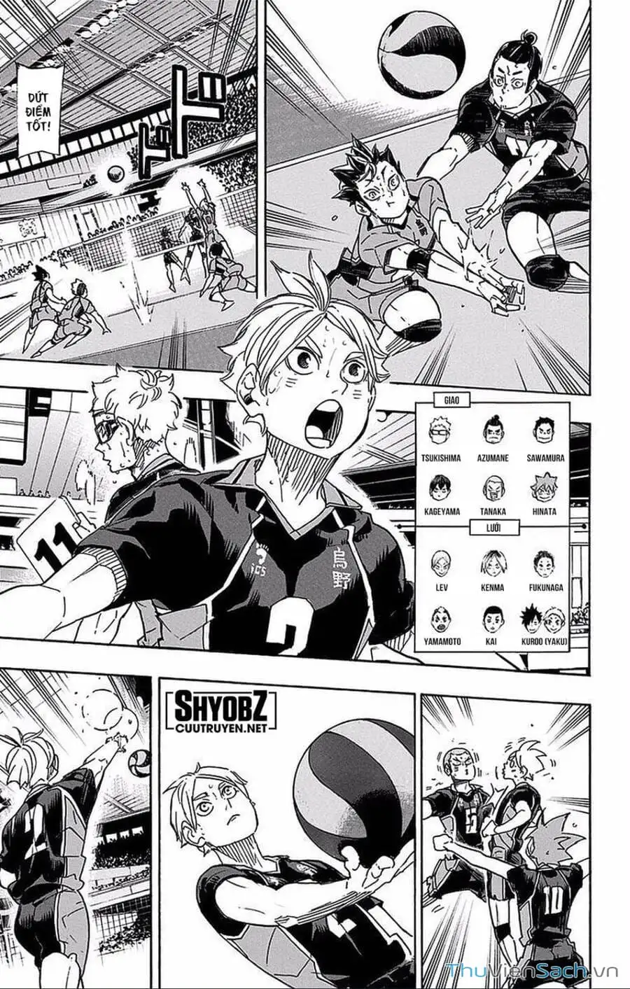 Truyện Tranh Vua Bóng Chuyền Haikyuu trang 6