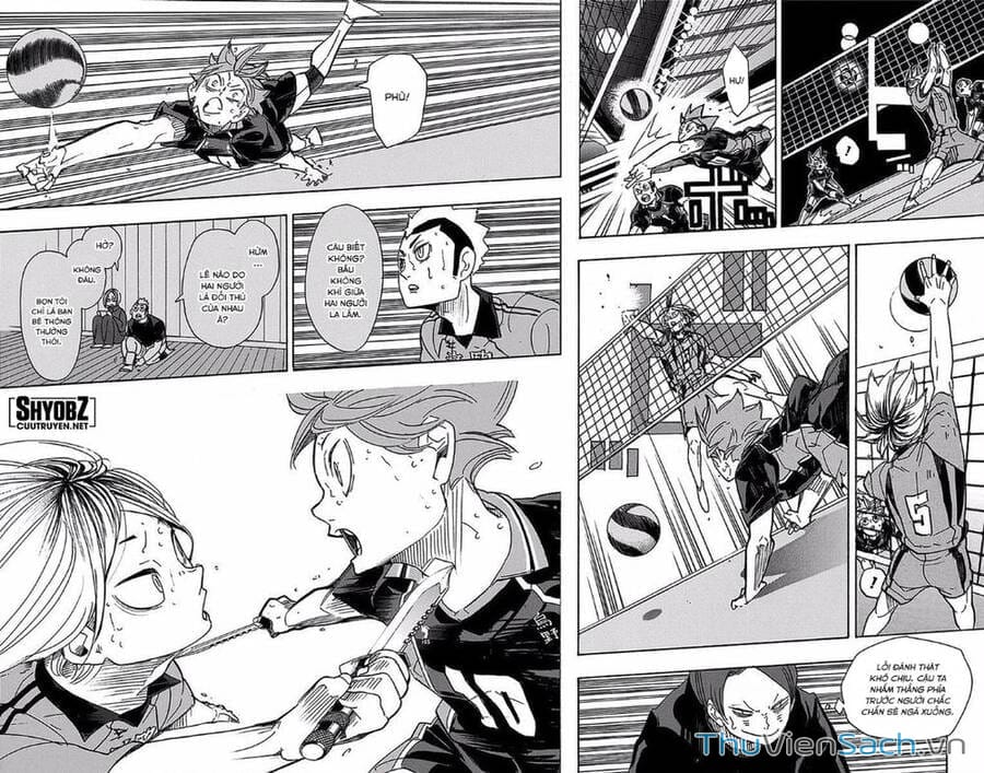 Truyện Tranh Vua Bóng Chuyền Haikyuu trang 6