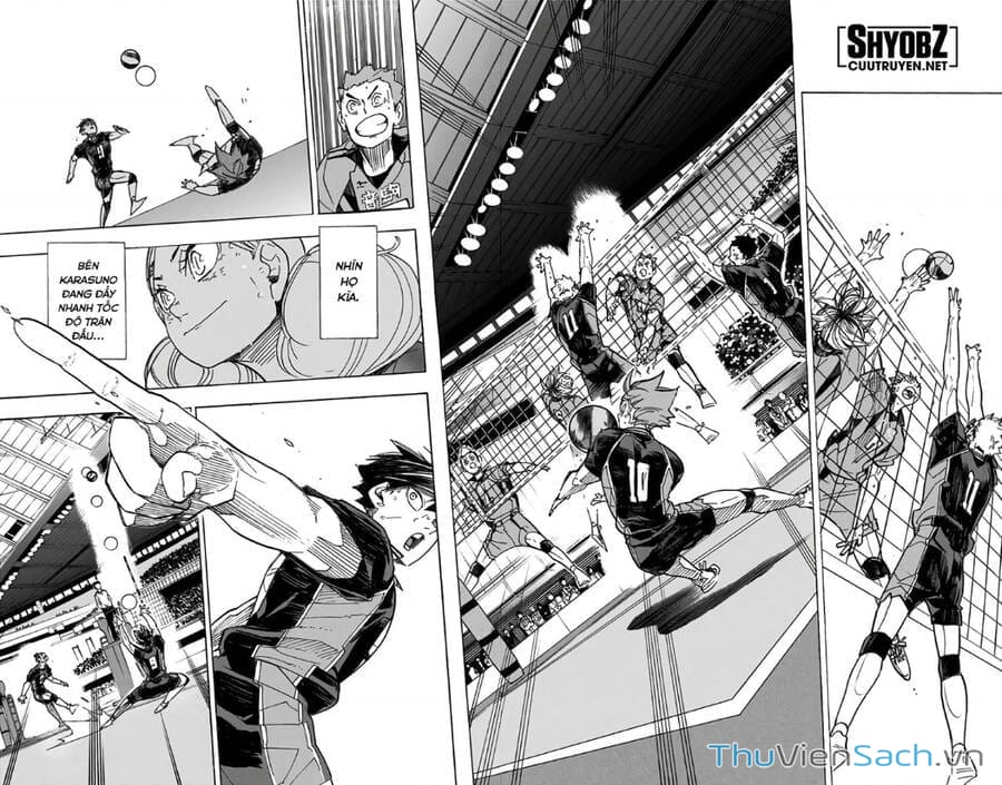 Truyện Tranh Vua Bóng Chuyền Haikyuu trang 6