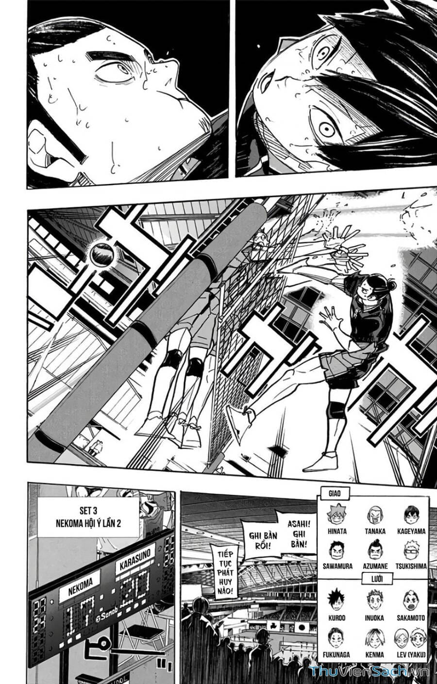 Truyện Tranh Vua Bóng Chuyền Haikyuu trang 6