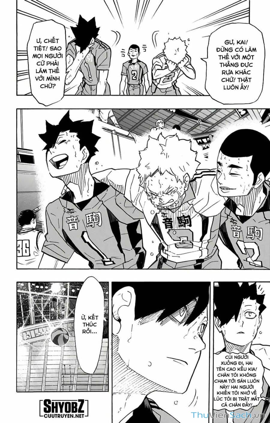 Truyện Tranh Vua Bóng Chuyền Haikyuu trang 6