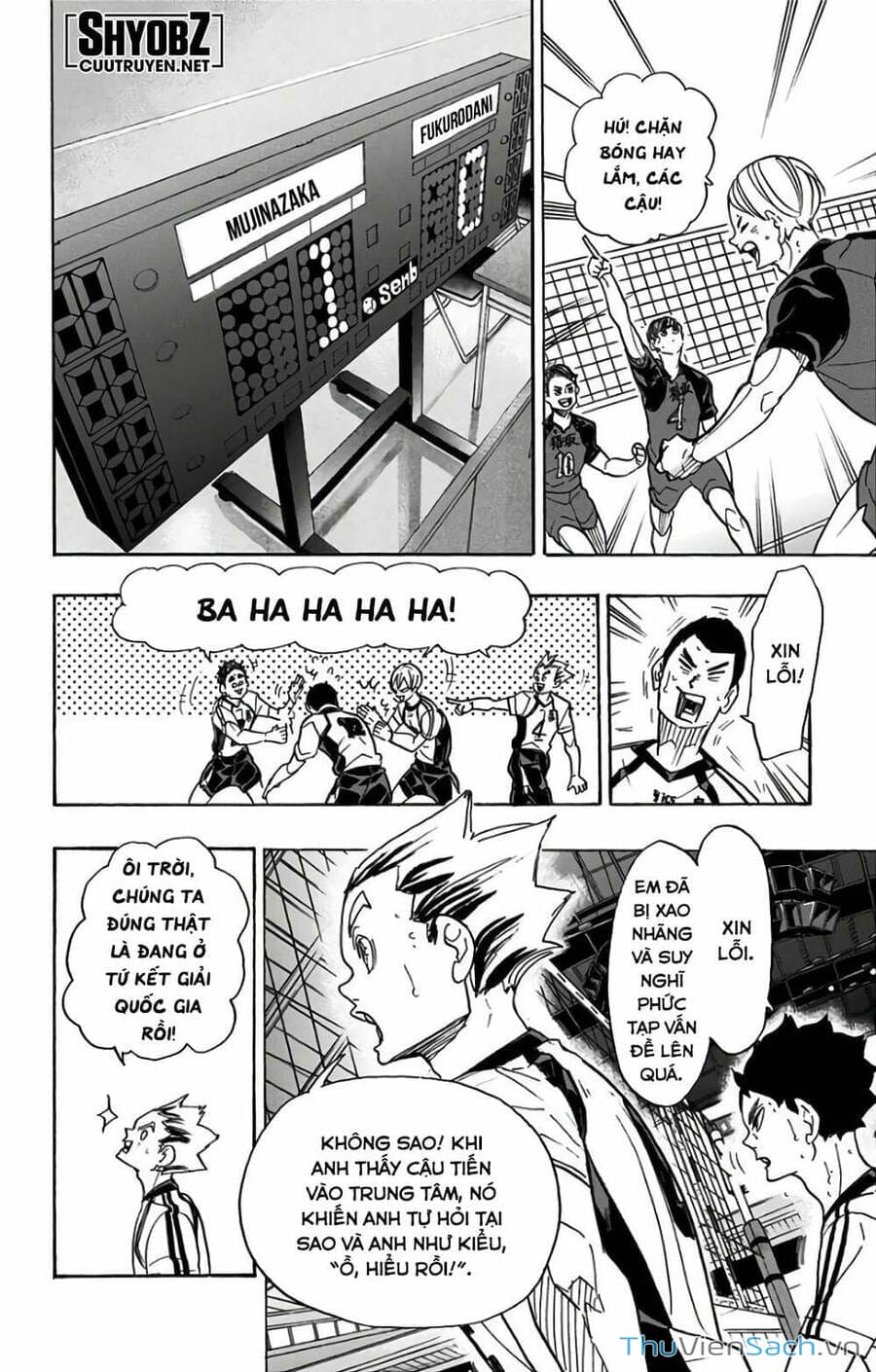 Truyện Tranh Vua Bóng Chuyền Haikyuu trang 6