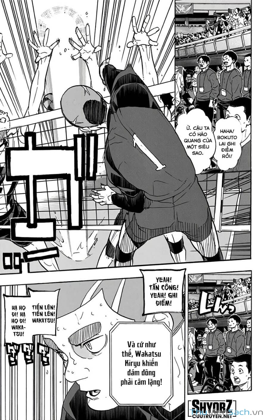 Truyện Tranh Vua Bóng Chuyền Haikyuu trang 6