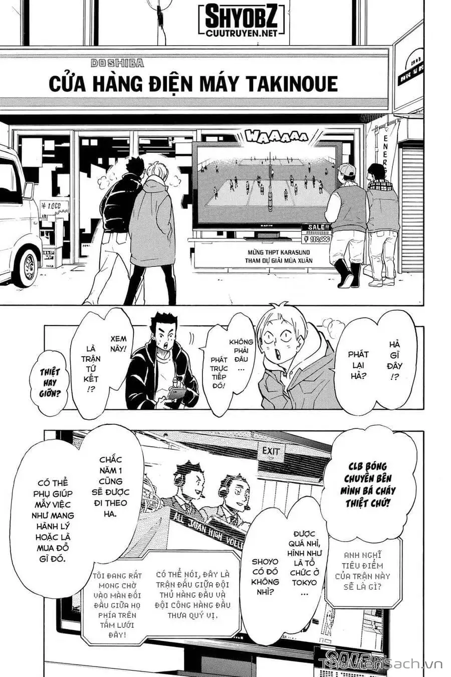 Truyện Tranh Vua Bóng Chuyền Haikyuu trang 6