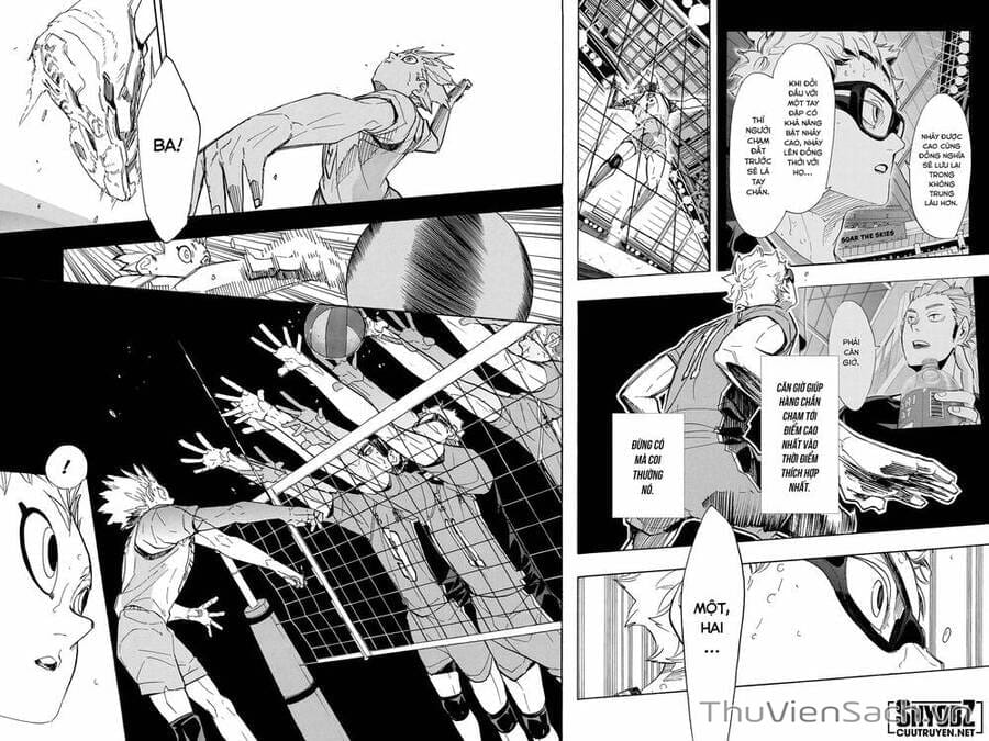 Truyện Tranh Vua Bóng Chuyền Haikyuu trang 6
