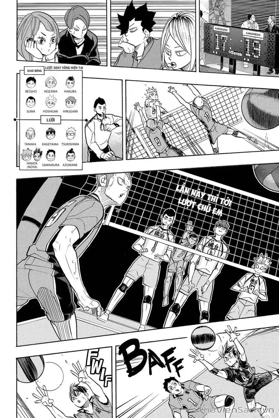 Truyện Tranh Vua Bóng Chuyền Haikyuu trang 6