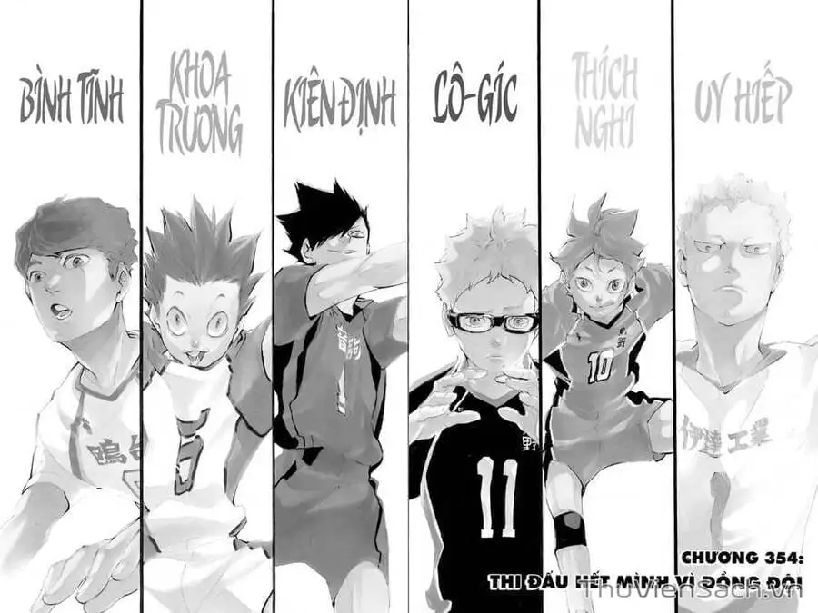 Truyện Tranh Vua Bóng Chuyền Haikyuu trang 6