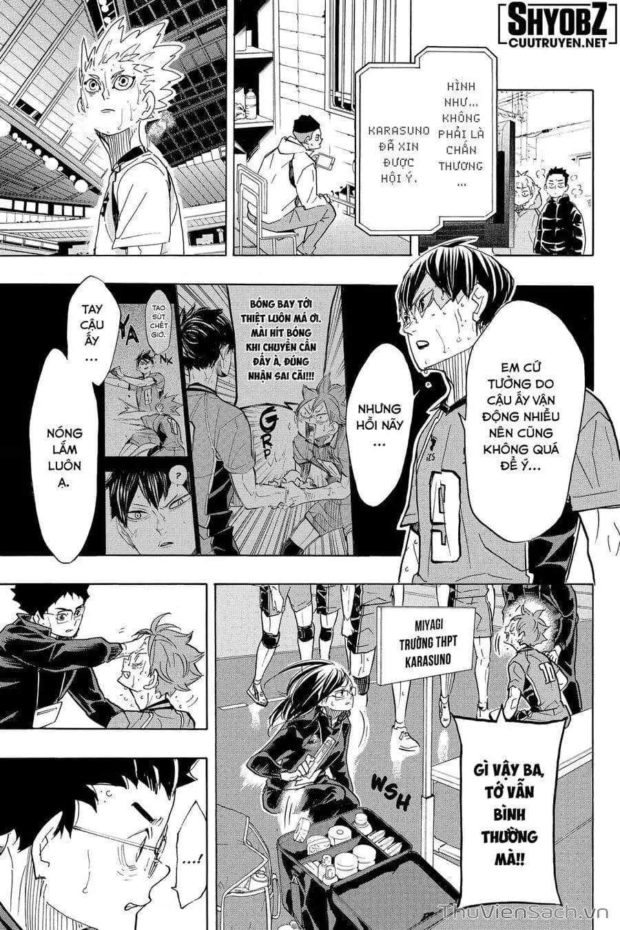Truyện Tranh Vua Bóng Chuyền Haikyuu trang 6