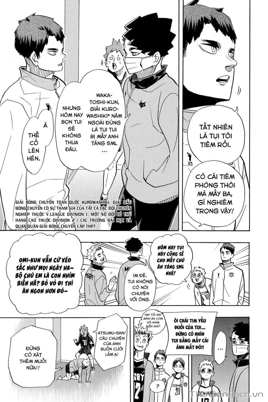 Truyện Tranh Vua Bóng Chuyền Haikyuu trang 6