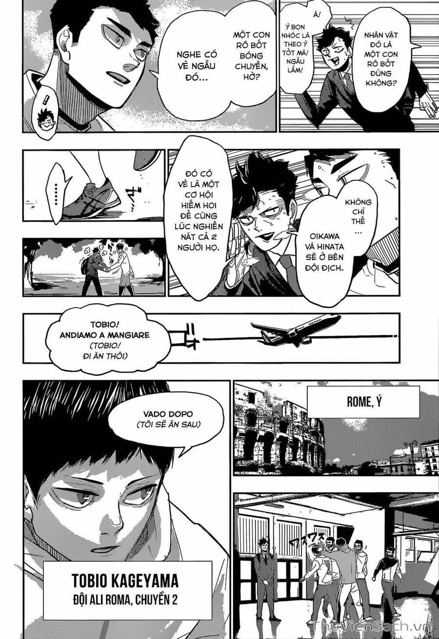 Truyện Tranh Vua Bóng Chuyền Haikyuu trang 6