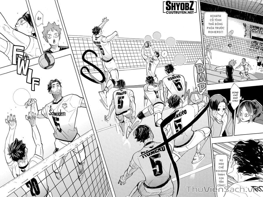 Truyện Tranh Vua Bóng Chuyền Haikyuu trang 6