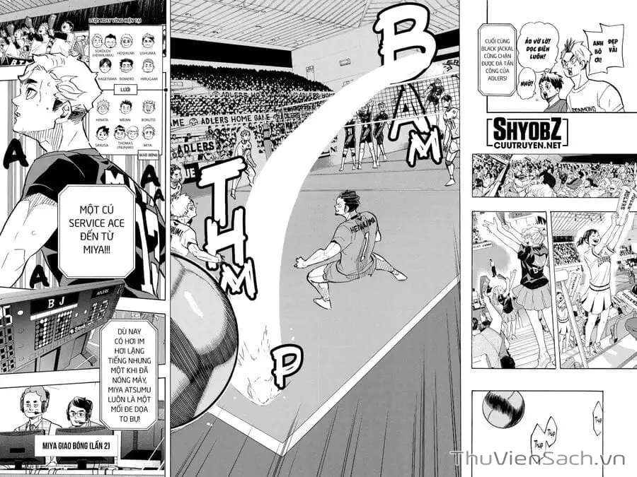 Truyện Tranh Vua Bóng Chuyền Haikyuu trang 6