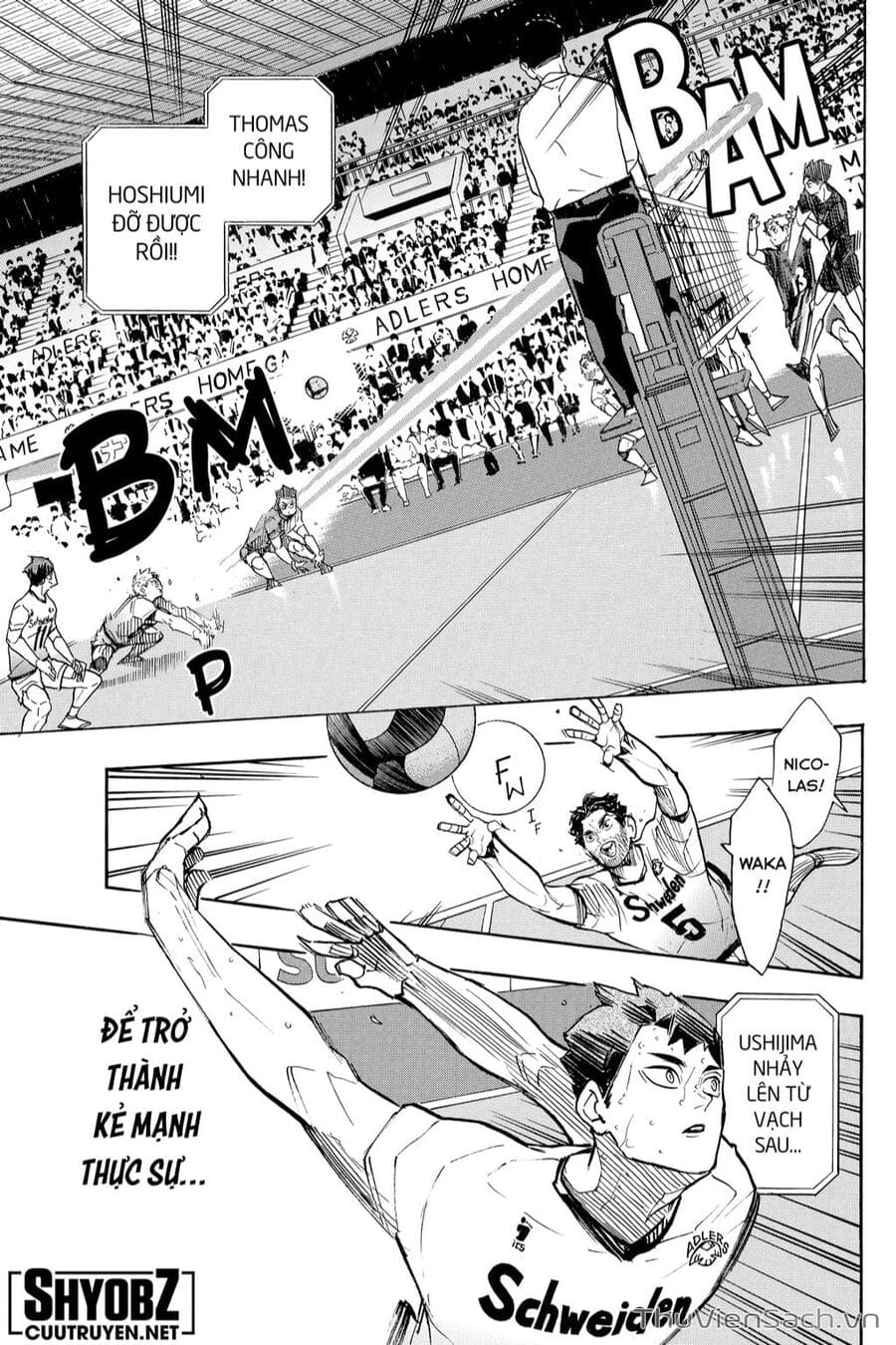 Truyện Tranh Vua Bóng Chuyền Haikyuu trang 6