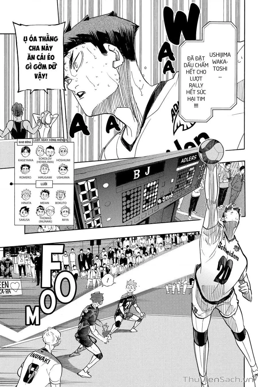 Truyện Tranh Vua Bóng Chuyền Haikyuu trang 6