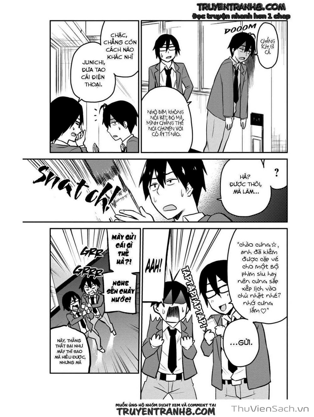 Truyện Tranh Lần Đầu Với Gal - Hajimete No Gal trang 7