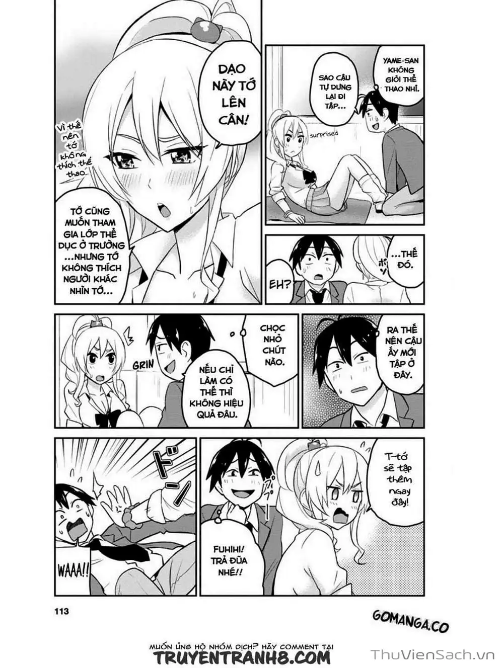 Truyện Tranh Lần Đầu Với Gal - Hajimete No Gal trang 7