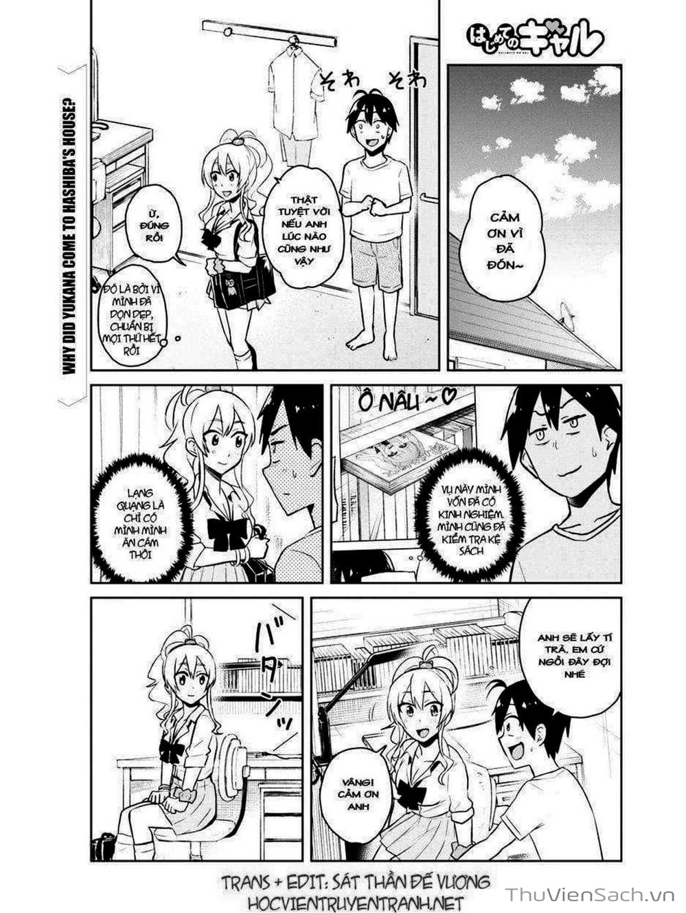 Truyện Tranh Lần Đầu Với Gal - Hajimete No Gal trang 7