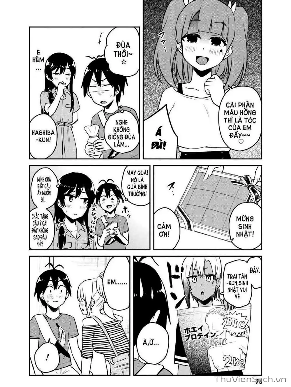 Truyện Tranh Lần Đầu Với Gal - Hajimete No Gal trang 7