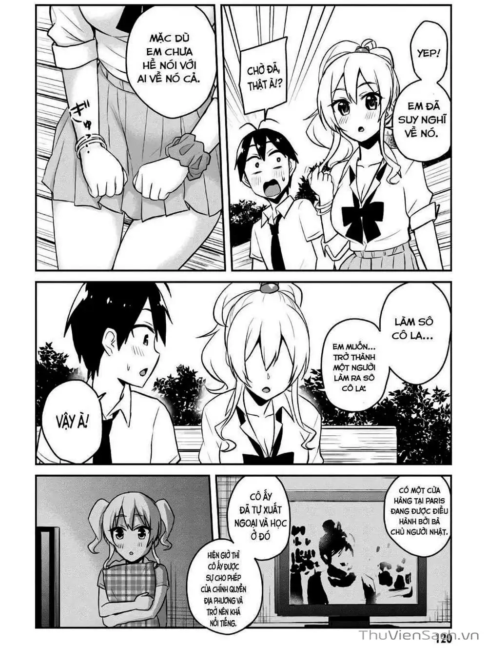 Truyện Tranh Lần Đầu Với Gal - Hajimete No Gal trang 7