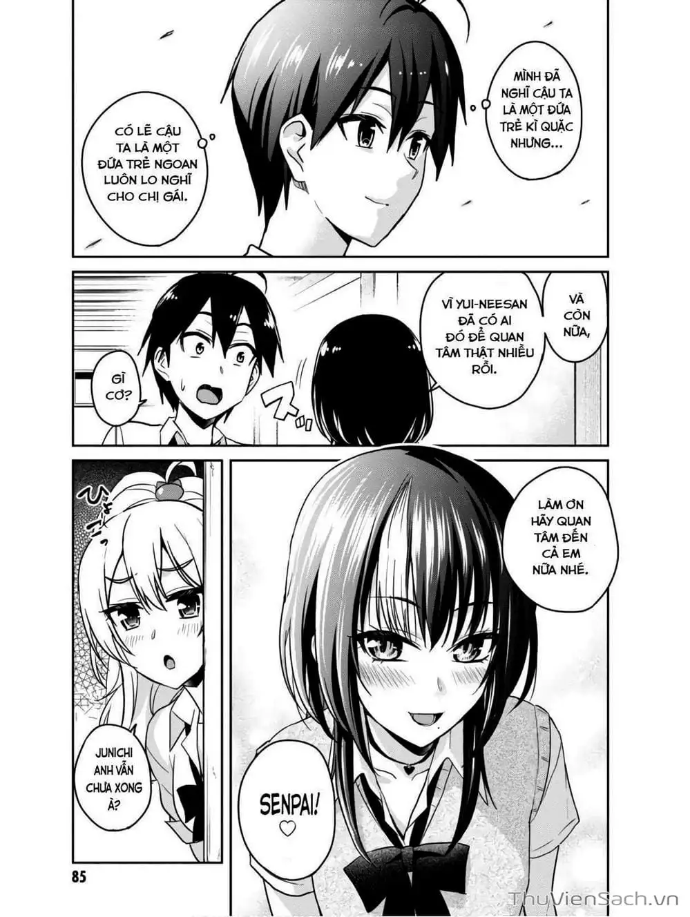 Truyện Tranh Lần Đầu Với Gal - Hajimete No Gal trang 7