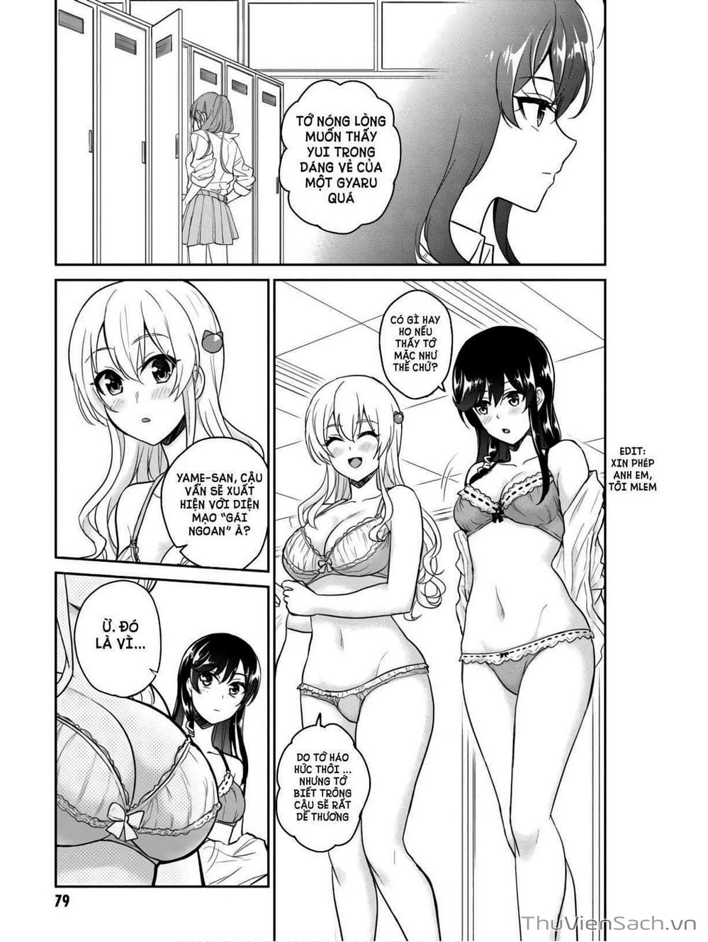 Truyện Tranh Lần Đầu Với Gal - Hajimete No Gal trang 7