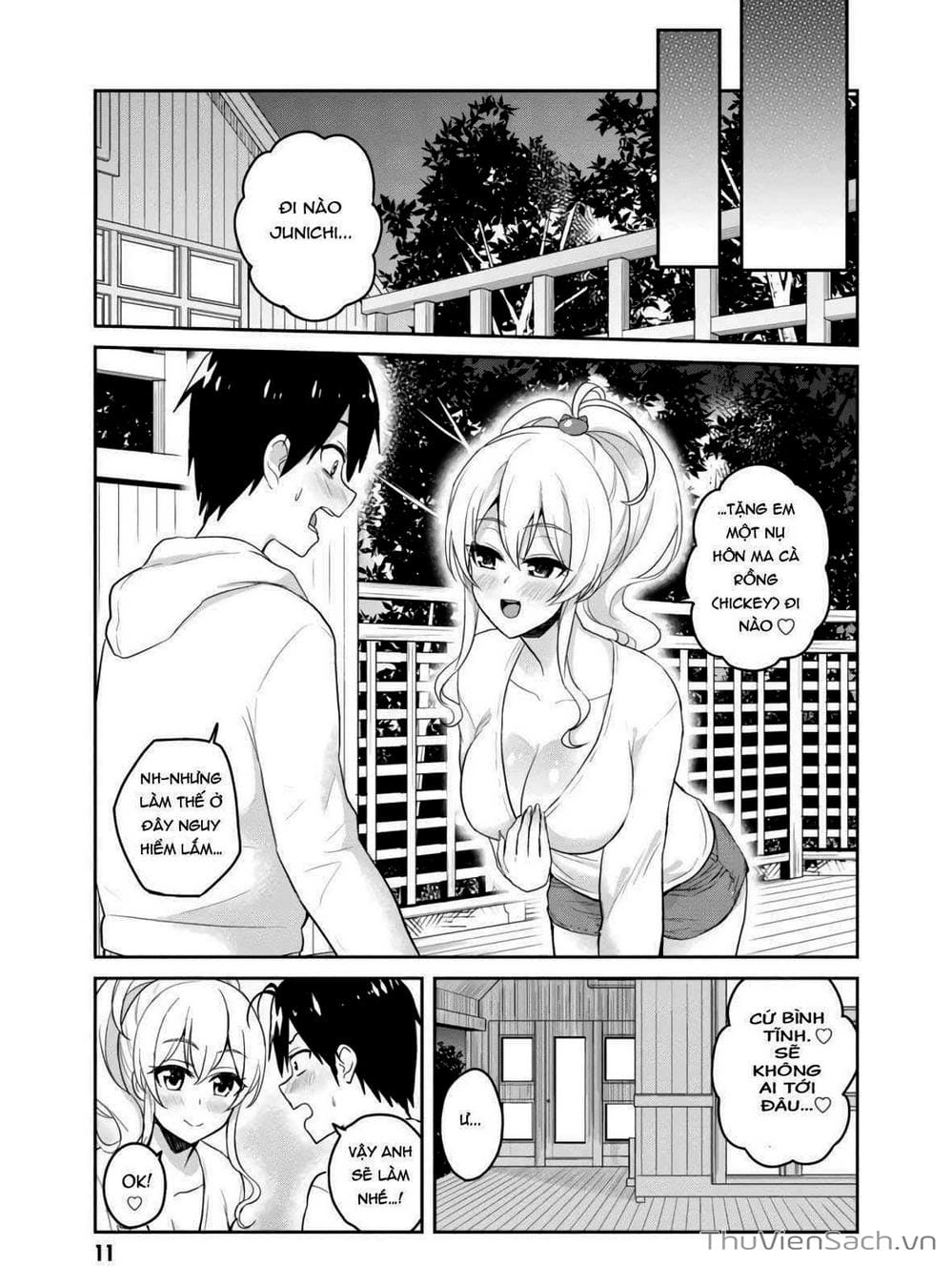 Truyện Tranh Lần Đầu Với Gal - Hajimete No Gal trang 7