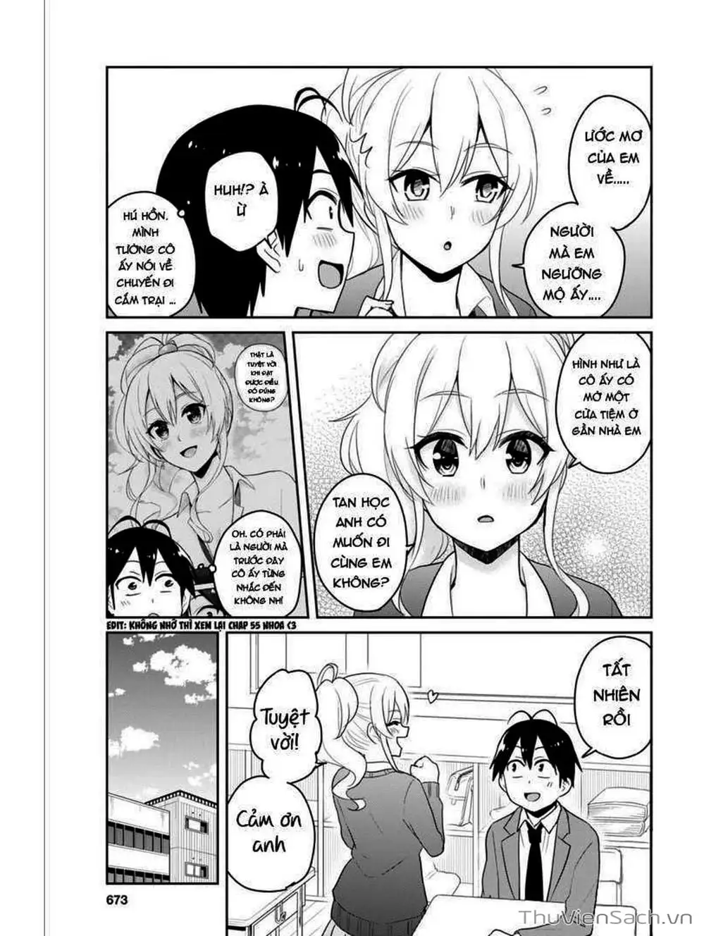 Truyện Tranh Lần Đầu Với Gal - Hajimete No Gal trang 7