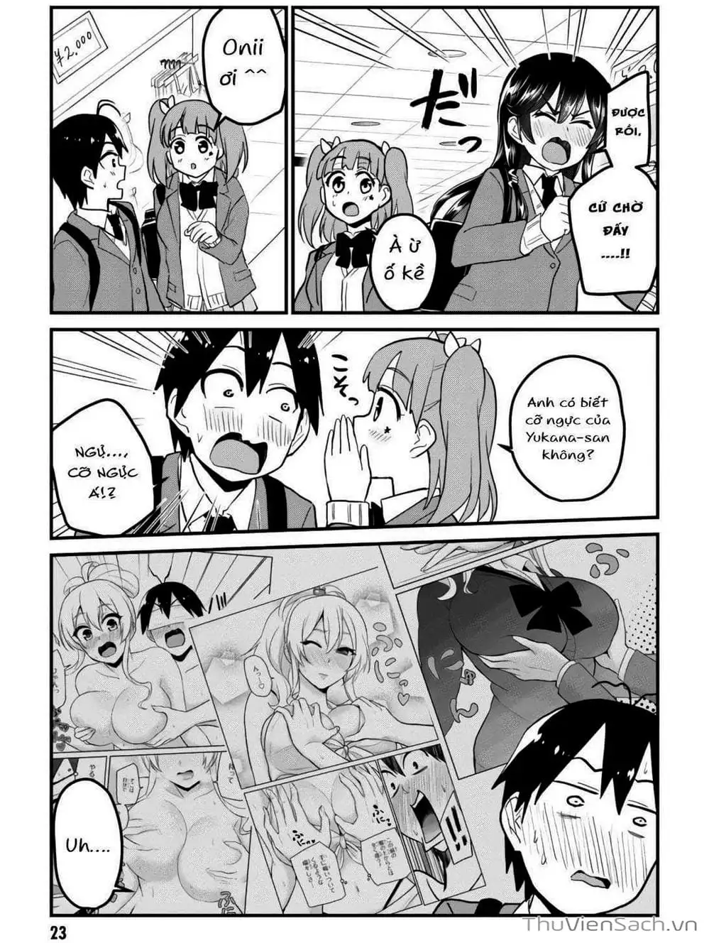 Truyện Tranh Lần Đầu Với Gal - Hajimete No Gal trang 7