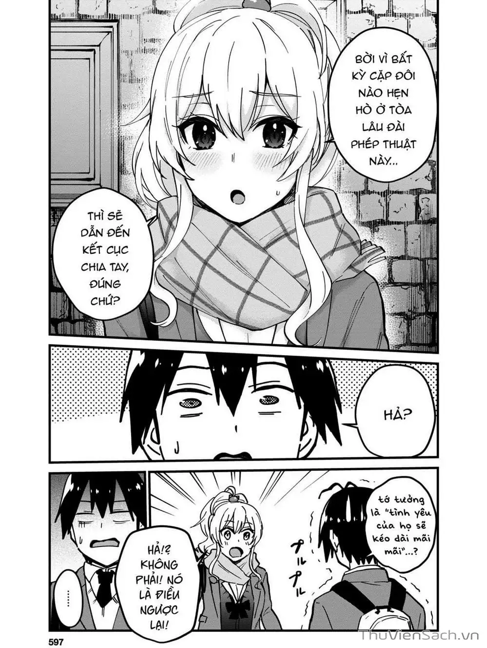 Truyện Tranh Lần Đầu Với Gal - Hajimete No Gal trang 7