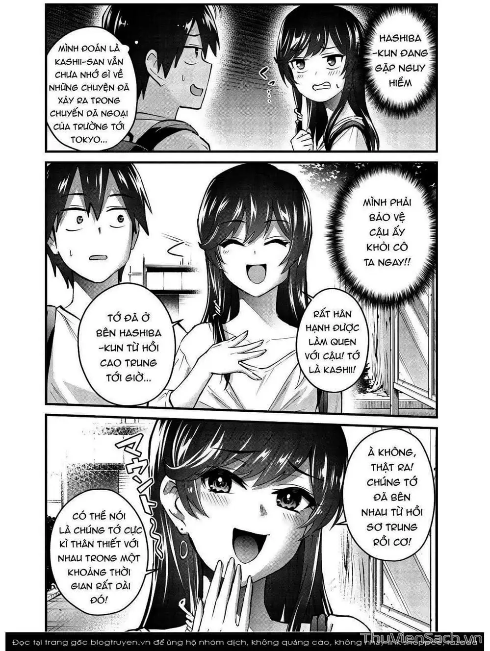 Truyện Tranh Lần Đầu Với Gal - Hajimete No Gal trang 7