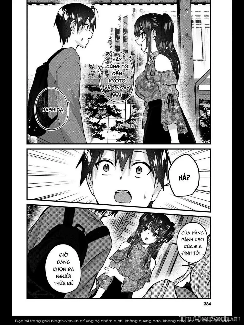 Truyện Tranh Lần Đầu Với Gal - Hajimete No Gal trang 7