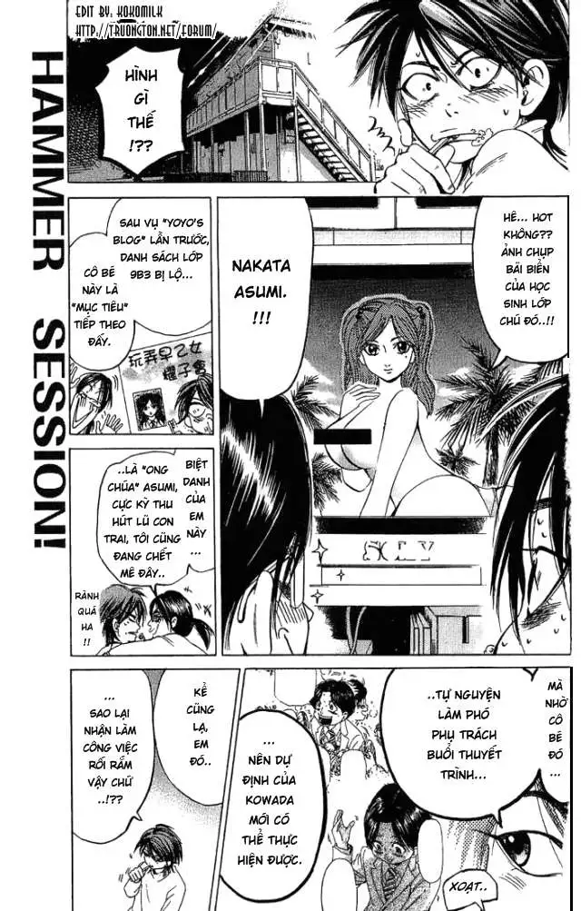 Truyện Tranh Thầy Giáo Lắm Chiêu - Hammer Session trang 4