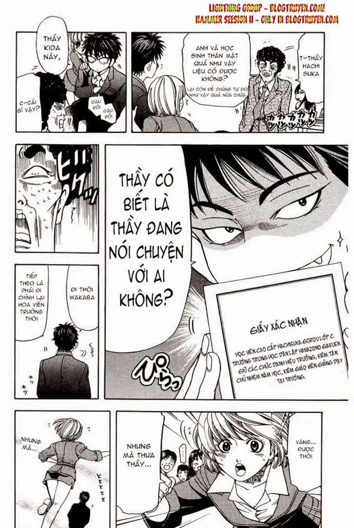 Truyện Tranh Thầy Giáo Lắm Chiêu - Hammer Session trang 4