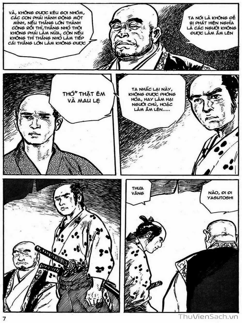 Truyện Tranh Con Đường Của Sát Thủ - Hanzou No Mon trang 6