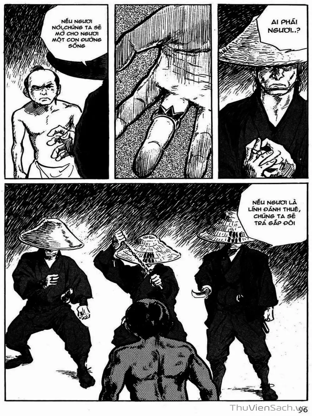 Truyện Tranh Con Đường Của Sát Thủ - Hanzou No Mon trang 6