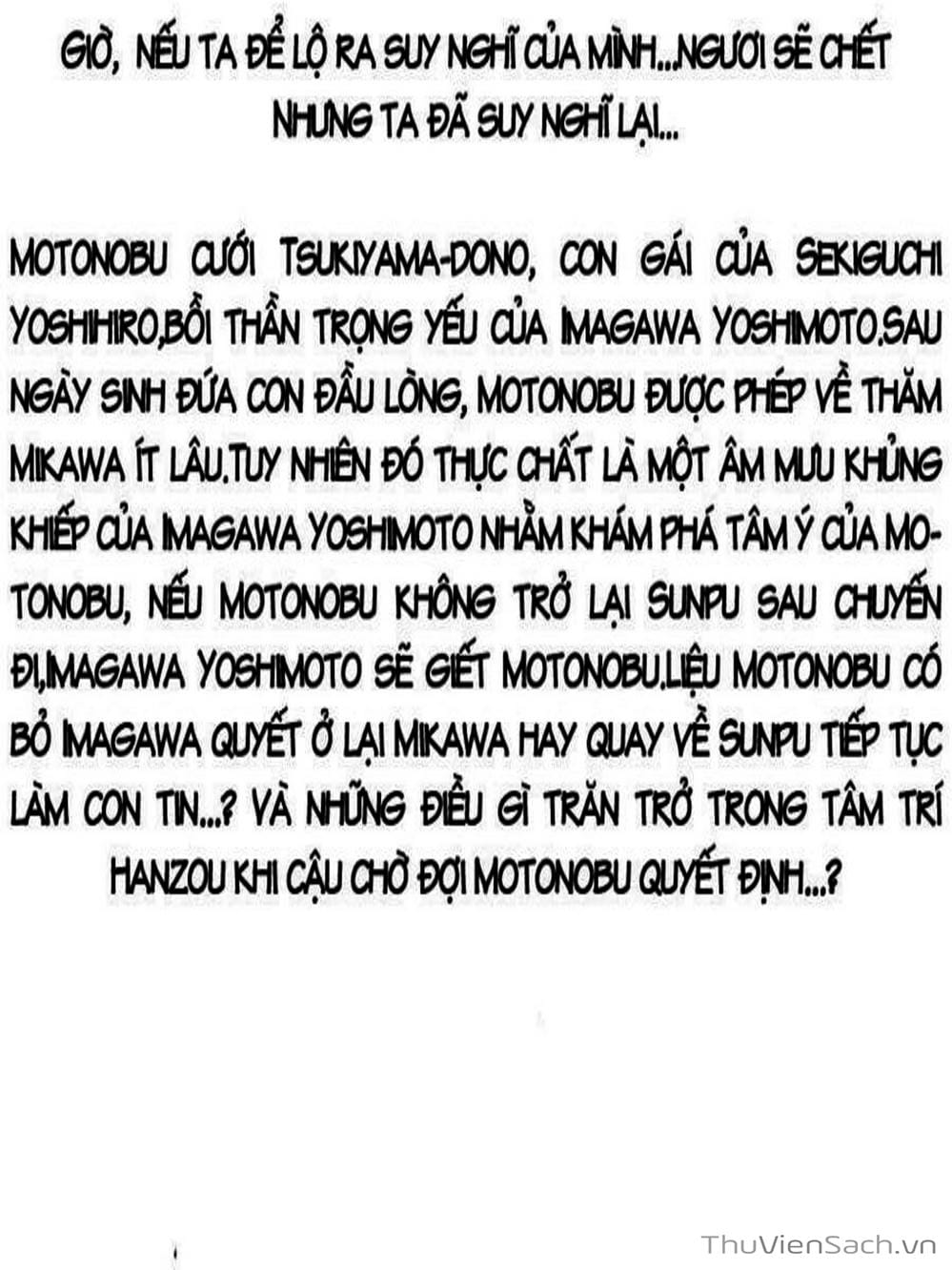 Truyện Tranh Con Đường Của Sát Thủ - Hanzou No Mon trang 6