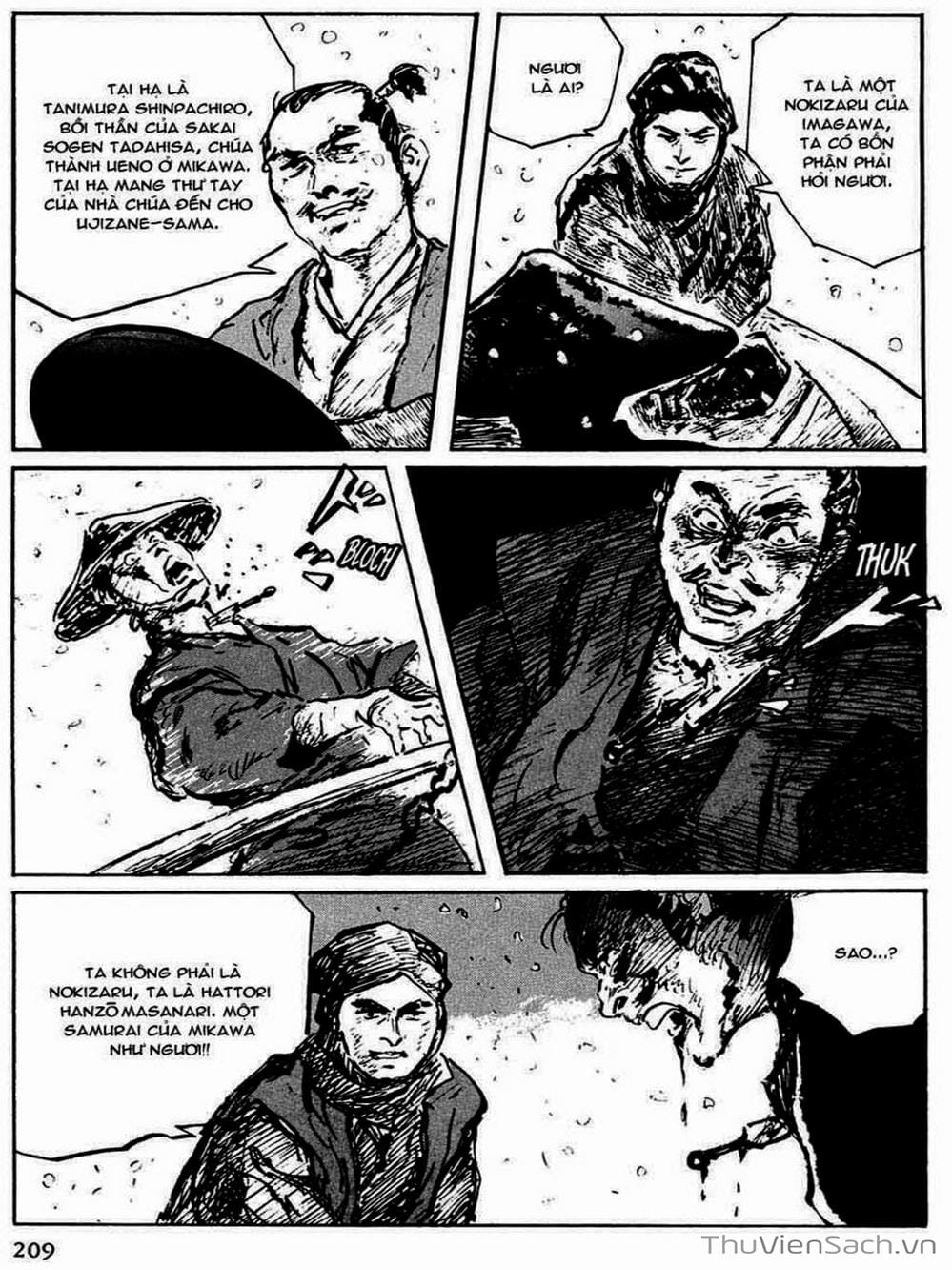 Truyện Tranh Con Đường Của Sát Thủ - Hanzou No Mon trang 6
