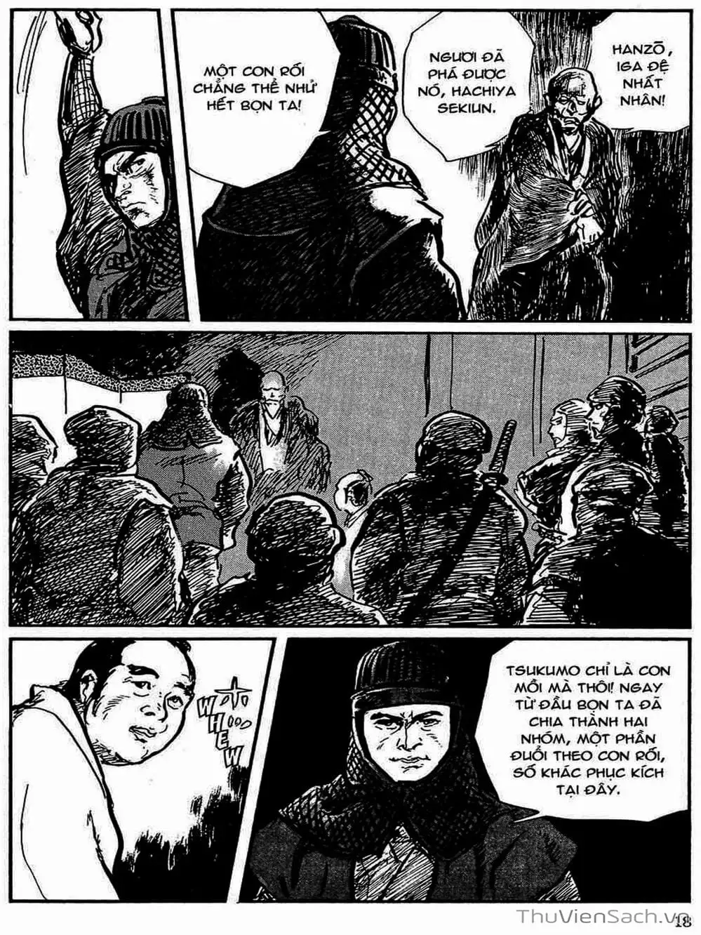 Truyện Tranh Con Đường Của Sát Thủ - Hanzou No Mon trang 6