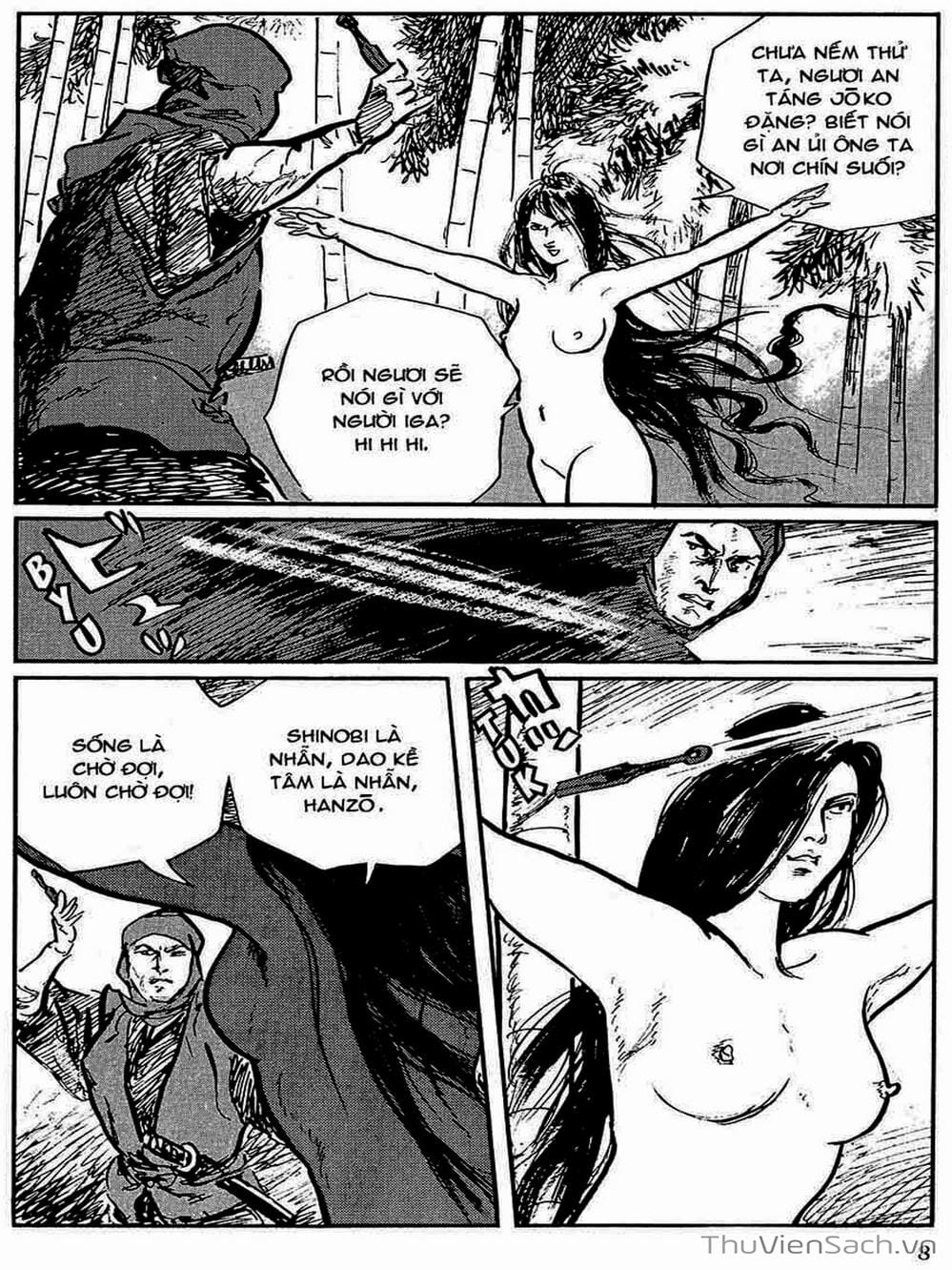 Truyện Tranh Con Đường Của Sát Thủ - Hanzou No Mon trang 6