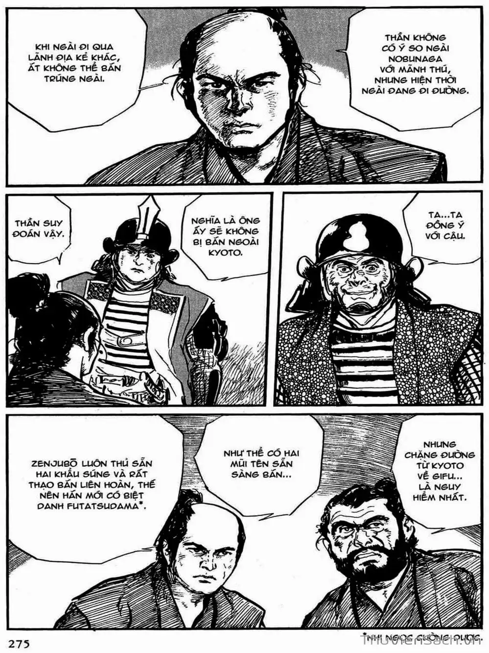 Truyện Tranh Con Đường Của Sát Thủ - Hanzou No Mon trang 6