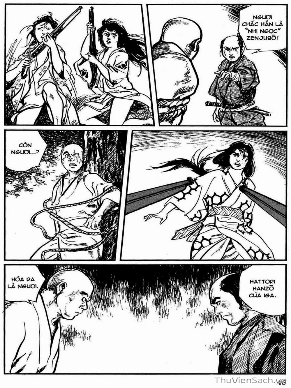 Truyện Tranh Con Đường Của Sát Thủ - Hanzou No Mon trang 6