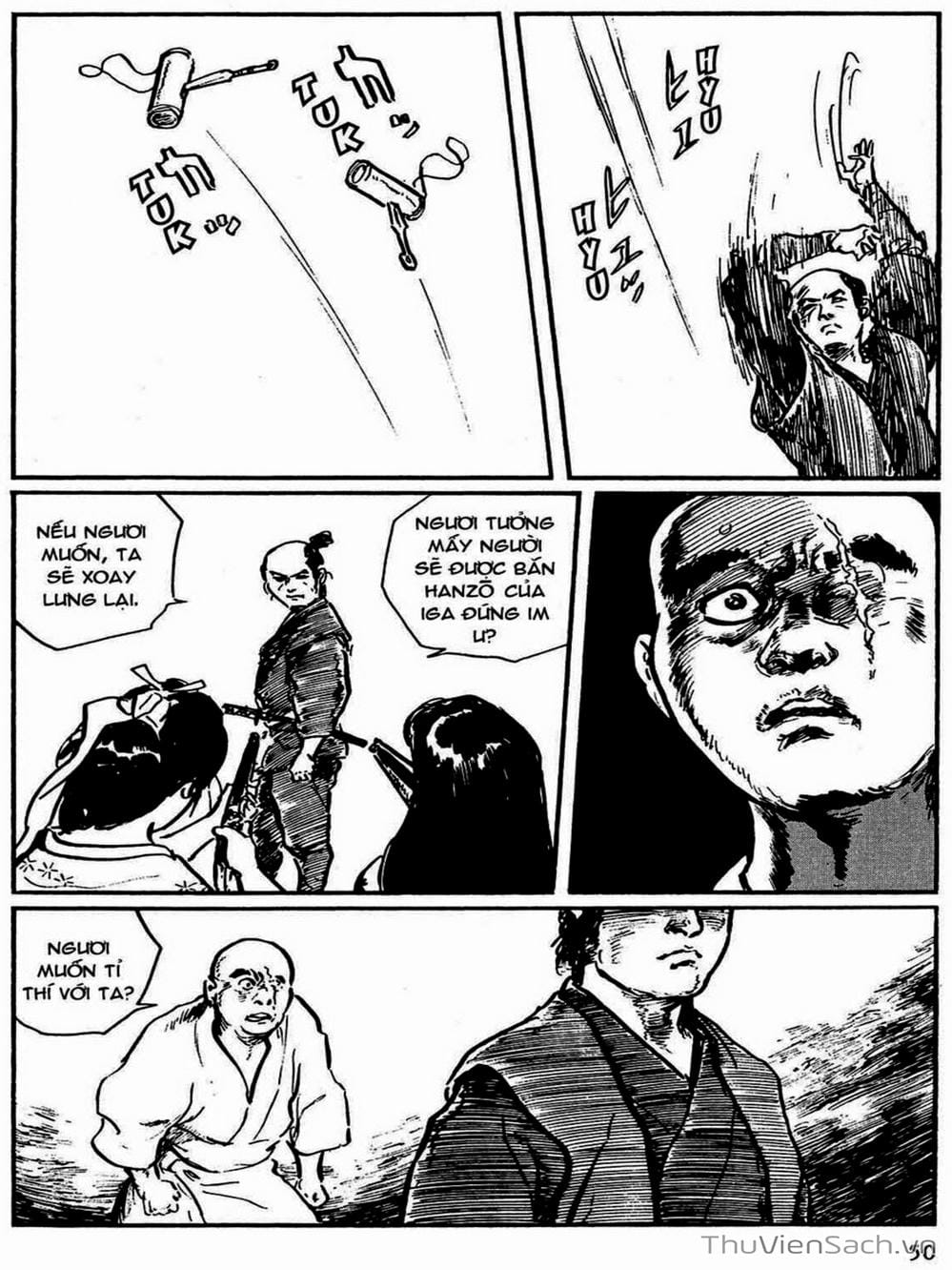 Truyện Tranh Con Đường Của Sát Thủ - Hanzou No Mon trang 6