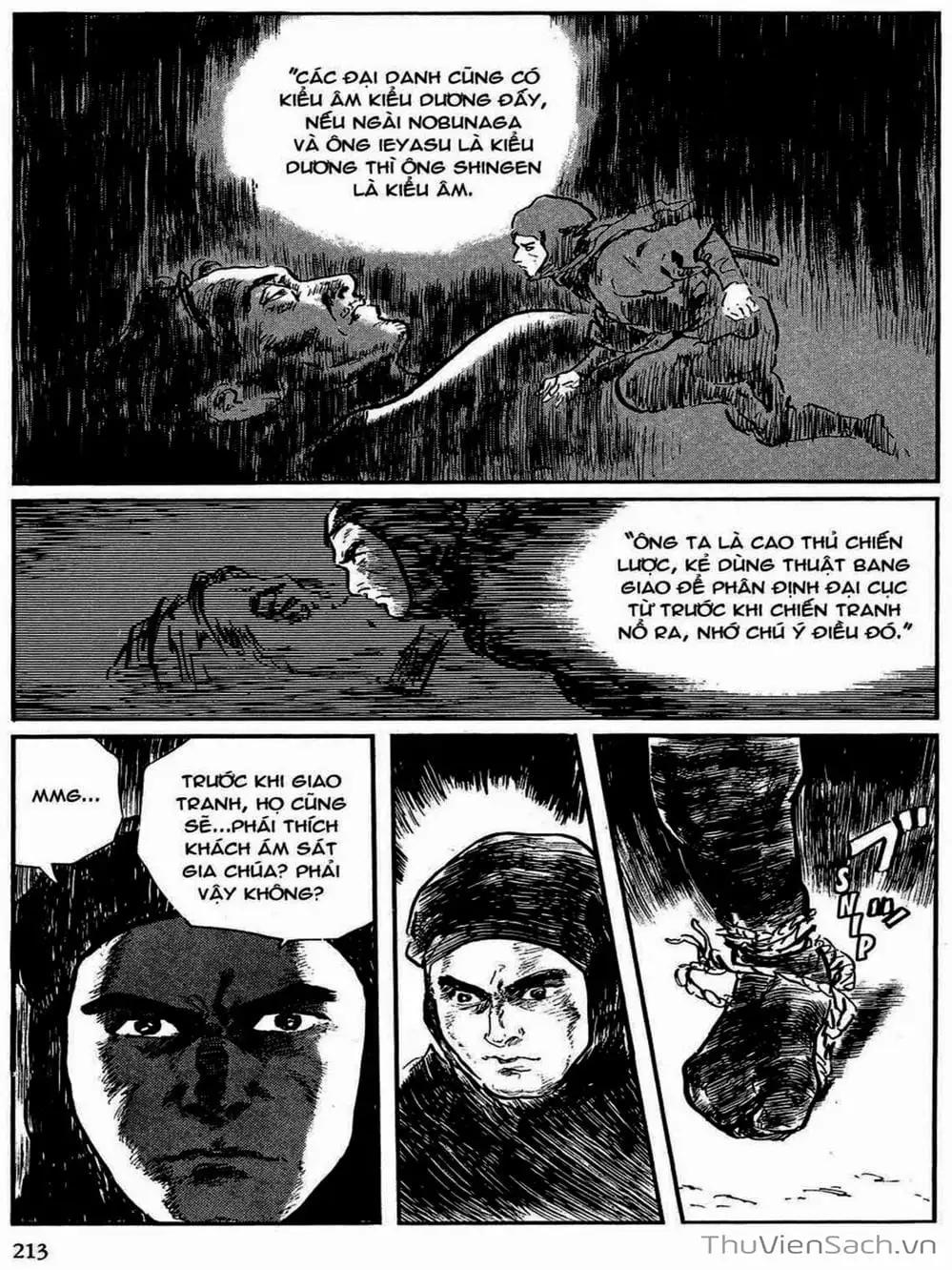 Truyện Tranh Con Đường Của Sát Thủ - Hanzou No Mon trang 6